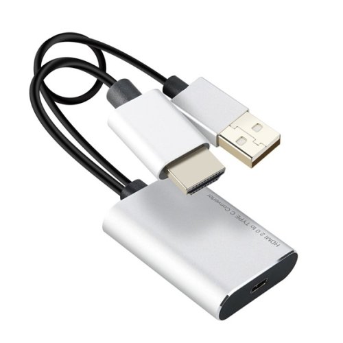 (Coms) HDMI to Type-C 3.1 컨버터, 오디오지원, DM422