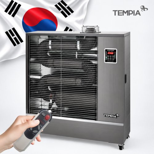 템피아 돈풍기 국산 곱창난로 튜브히터 등유난로 온풍기 업소용 산업용 공업용 대형히터 석유난로, 템피아 돈풍기 25000(49~79평)