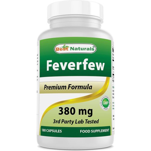 베스트 내추럴 피버퓨즈 380 mg 180 캡슐, 3개